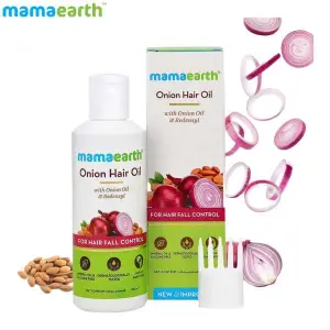 mamaearth Onion Hair Oil With Onion Oil & Redensyl - 250ml