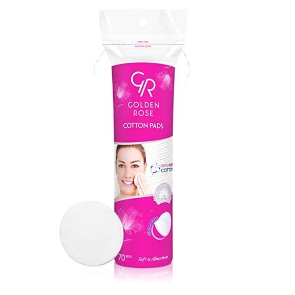 Golden Rose Cosmetic 100% Pure Cotton Pads (1 Pack) - Image 2