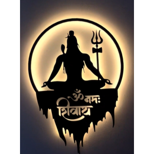 1Ft Shiva S20 Led Aesthetic Decor Art Wooden Wall Decor