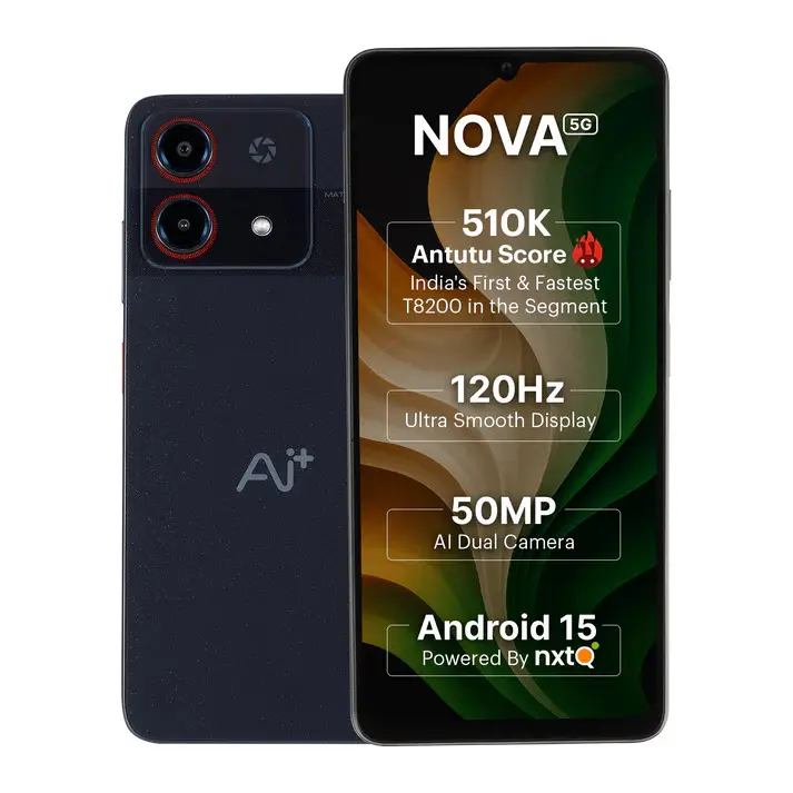 AI+ Nova 5G (Black) 8/128 GB
