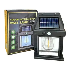 1PCS LED Solar Wall Lamp Outdoor Waterproof Up And Down Luminous Lighting Garden Decoration Solar Lights Stairs Fence Sunlight Lamp