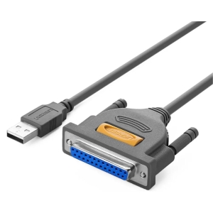 2 Mtr USB 2.0 A To DB25 Female Parallel Print Cable
