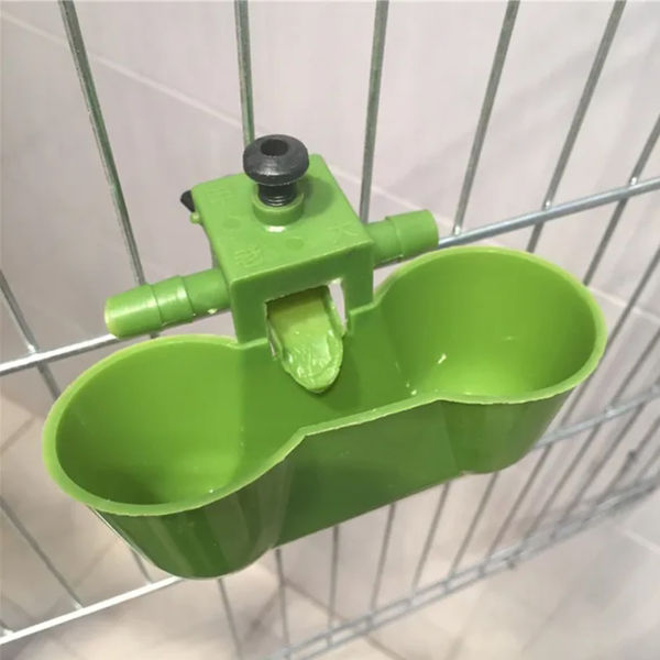 2 Pcs Double Cup Drinkers For Chicken, Ducks, Quails - Image 3