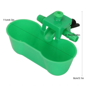 2 Pcs Double Cup Drinkers For Chicken, Ducks, Quails