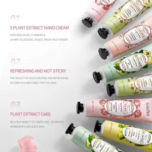 2 Pieces Sweet Hand Cream Lotion For Unisex