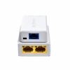 2 Port POE Repeater 10/100Mbps 1 to 2 PoE Extender with IEEE802.3af/at Plug&Play 48V for PoE Switch NVR IP Camera AP