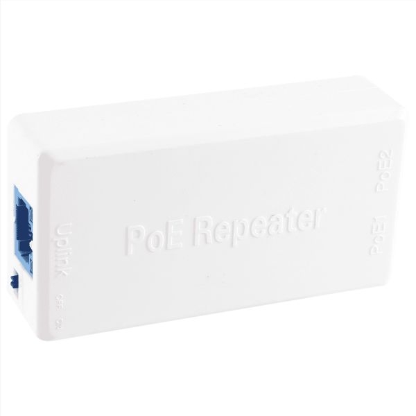 2 Port POE Repeater 10/100Mbps 1 to 2 PoE Extender with IEEE802.3af/at Plug&Play 48V for PoE Switch NVR IP Camera AP - Image 3