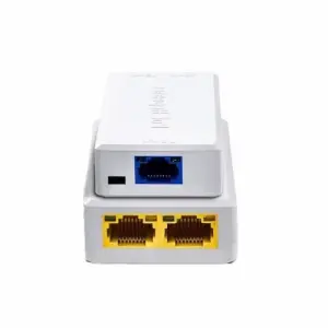 2 Port POE Repeater 10/100Mbps 1 to 2 PoE Extender with IEEE802.3af/at Plug&Play 48V for PoE Switch NVR IP Camera AP