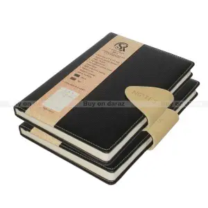 2 Set Of Black International Sr-4 304 Sheets Notebook