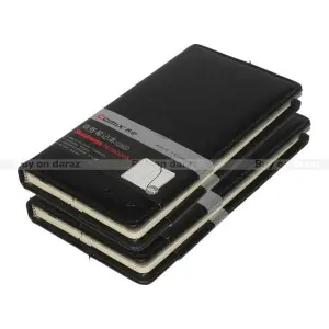 2 Set Of Black Small Comix 114 Sheets Notebook