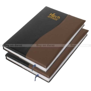 2 Set Of Black/Brown Hitech Mini Bookmark Notebook