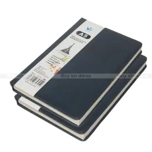 2 Set Of Blue A5 Post Card 144 Sheets Notebook