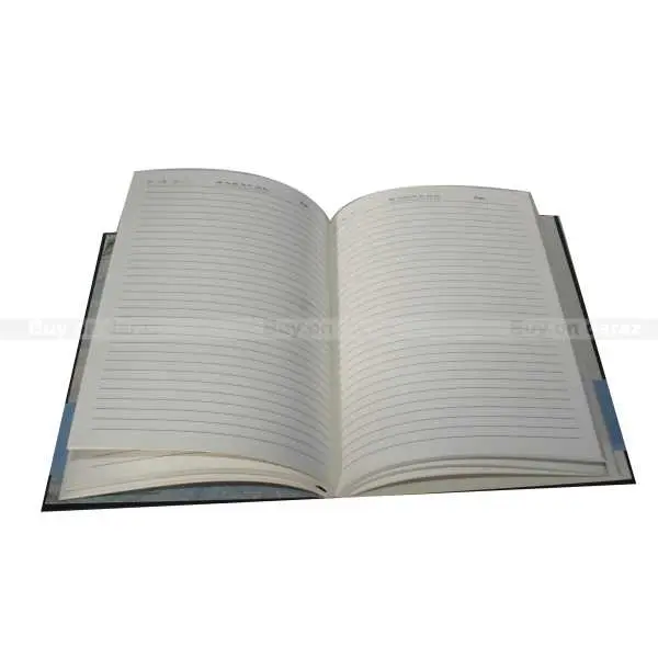 2 Set Of Blue Sr International 224 Sheets Bookmark Hard Cover Notebook - Image 4