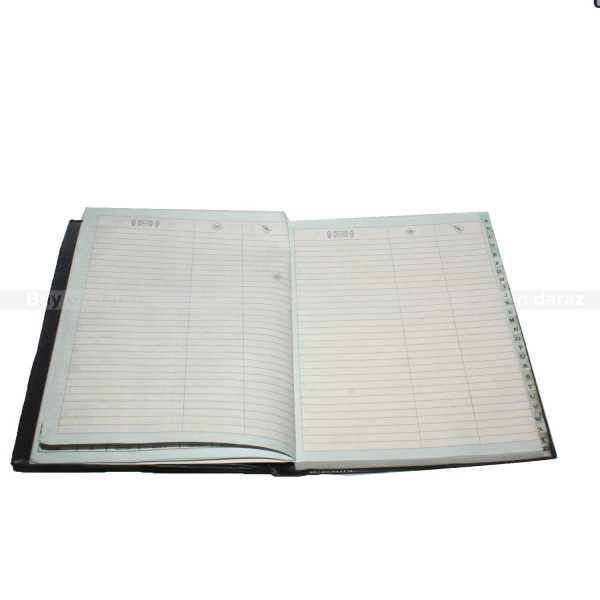 2 Set Of Blue/Black Add Day Telephone Notebook - Image 3