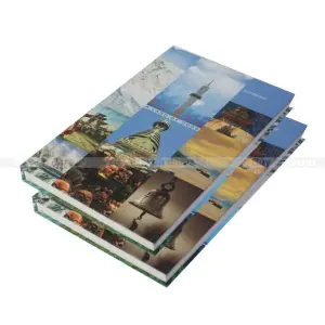 2 Set Of Multicolor Sr International Nepal A Land Of Gods Printed Notebook With Bookmark