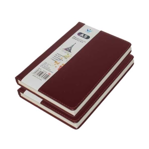 2 Set Of Red A5 Post Card 144 Sheets Notebook