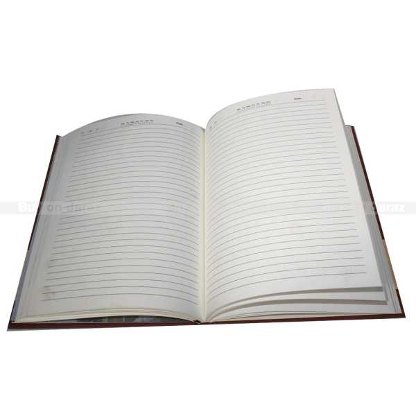 2 Setof Brown Sr International 224 Sheets Bookmark Hard Cover Notebook - Image 3