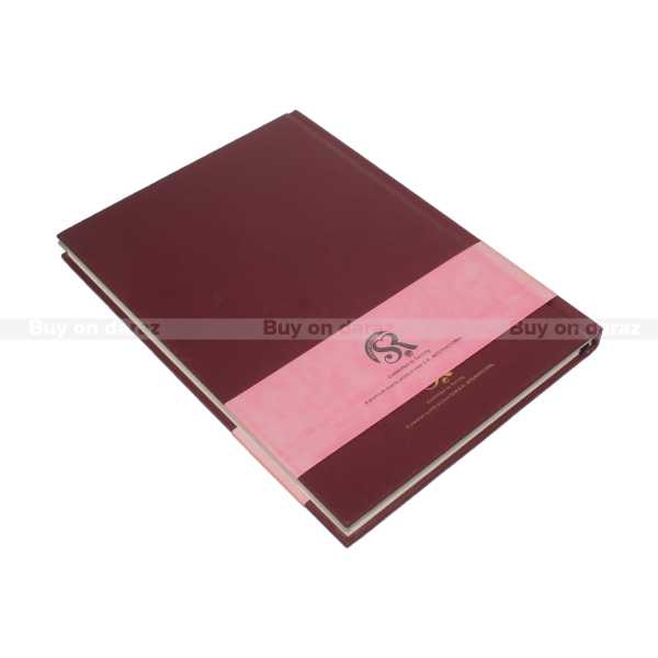 2 Setof Red Sr International 224 Sheets Bookmark Hard Cover Notebook - Image 4