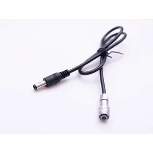 2.5mm DC Male Power Cable for BMPCC 4K