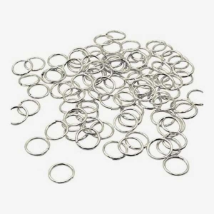 20 gram packet Silver Jump Ring Color Of DIY /Craft