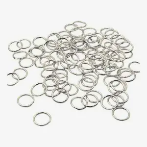 20 gram packet Silver Jump Ring Color Of DIY /Craft