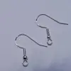 20 Gram Silver Ear Wire Hook Silver Earring Hooks Hypoallergenic French Wire Hooks Fish Hook Earrings Jewelry Findings Parts DIY Making