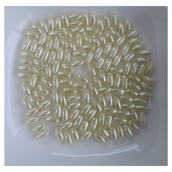 20 Grams 6mm Imitation Pearl Rice Beads Loose Spacer Acrylic Jewelry Beads for Handmade Earring Necklace DIY Bracelet - Image 3