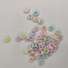 20 Grams Alphabet Multi Color Bead For Craft
