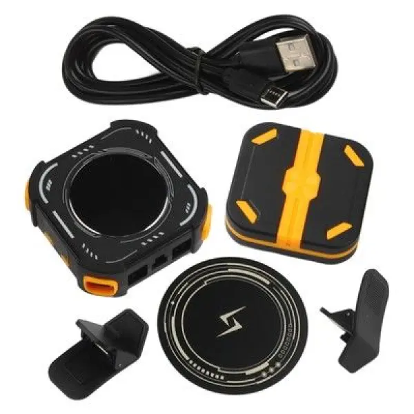 2000mAh Magnetic Mobile Phone Cooler – Fast Cooling Fan with Detachable Battery - Image 4