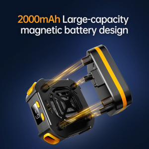 2000mAh Magnetic Mobile Phone Cooler – Fast Cooling Fan with Detachable Battery