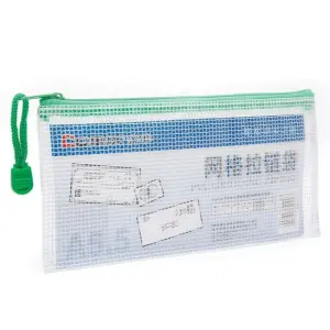 Comix A1157 Document Zipper Bag/ Purse A5.5 Assorted Colours By Mitrata