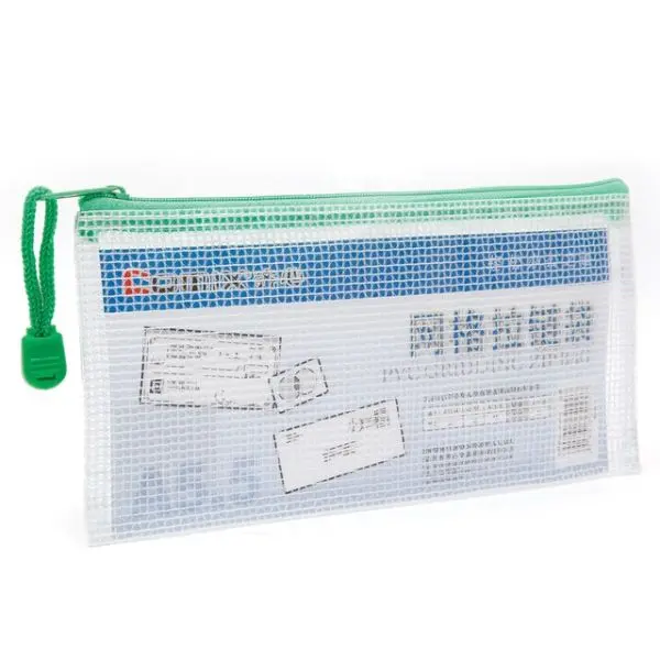 Comix A1157 Document Zipper Bag/ Purse A5.5 Assorted Colours By Mitrata