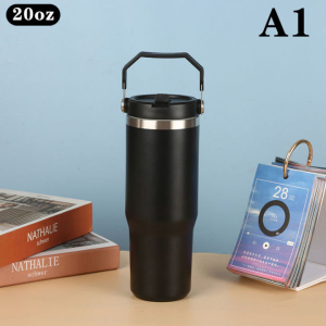 20oz/30oz Original Factory Stanley Straw Cup Tumbler Leopard With Straw Lids Stainless Steel Coffee Termos Cup Car Vacuum Cup Fengshi