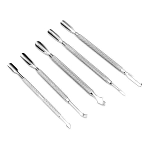 Stainless steel cuticle pusher for professionals