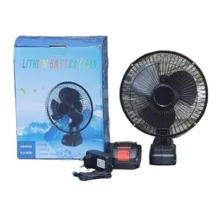 21V Lithium Battery Fan Multi-Function Metal Rechargeable