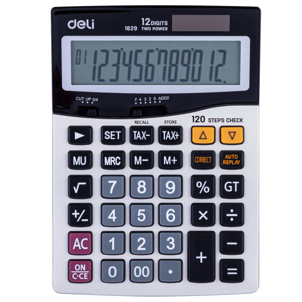 12 Digit Dual Power clasic Calculator 1269 with 3 years warranty - Image 3