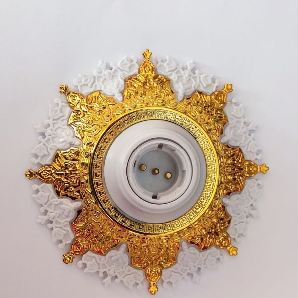 Fancy 2 In 1 B22 And E27 Bottom Lamp Holder With 12 Watt LED BULB 1 Year Warranty - Image 3