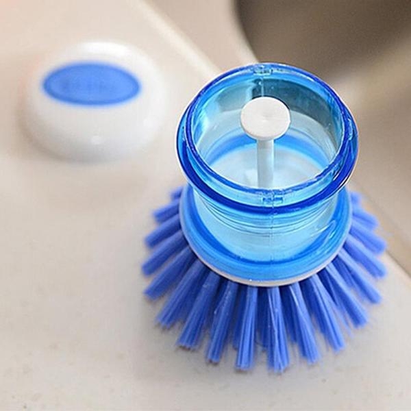 Home Kitchen Washing Tool Plastic Pot Pan Dish Bowl Cleaning Brush Scrubber - Image 5