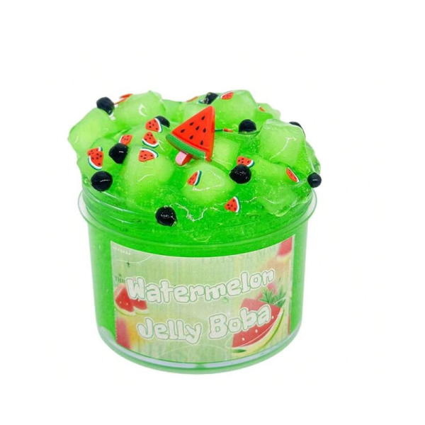 KOJA Jelly Fruits Scented Cube Crunchy, Soft & Non-Sticky Slime Toys For Kids 70 ml - Image 5