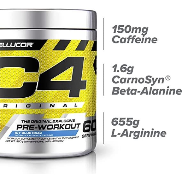 Cellucor C4 Original Pre Workout Powder  Energy For Men & Women  60 Servings - Image 2