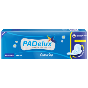 PADelux Sanitary Pads Cottony Soft 240 mm 6 Pads
