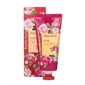 KOJA Farm stay pink flower hand cream 100 ml, rose flower