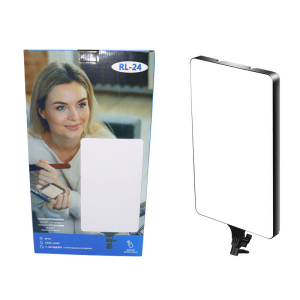 24RL LED Video Light Panel With Stand Photography Lamp