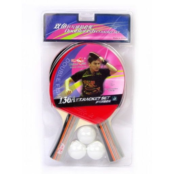 Double Fish T. T. Racket Set - Image 2