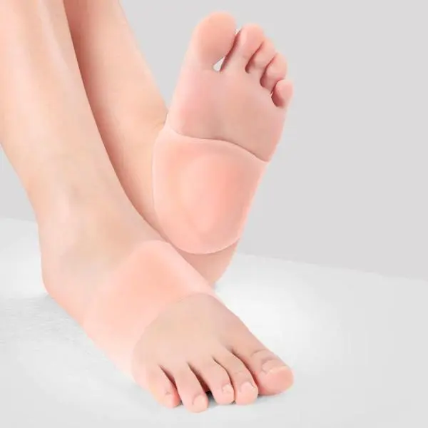 Gel Arch Support Soft Sleeves Cushion Elastic Silicone Band Fast Pain Relief for Flat Foot Plantar - Image 2