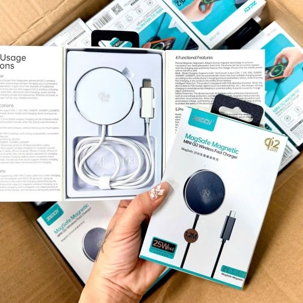 25W & 15W Magnetic Wireless Charger Pad - Image 2