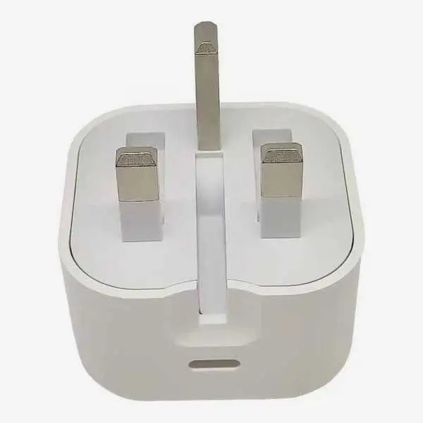 25W 3Pin TC To TC UK/UAE Plug Fast Charger USB-C Adapter For iPh and i-Pad - Image 2
