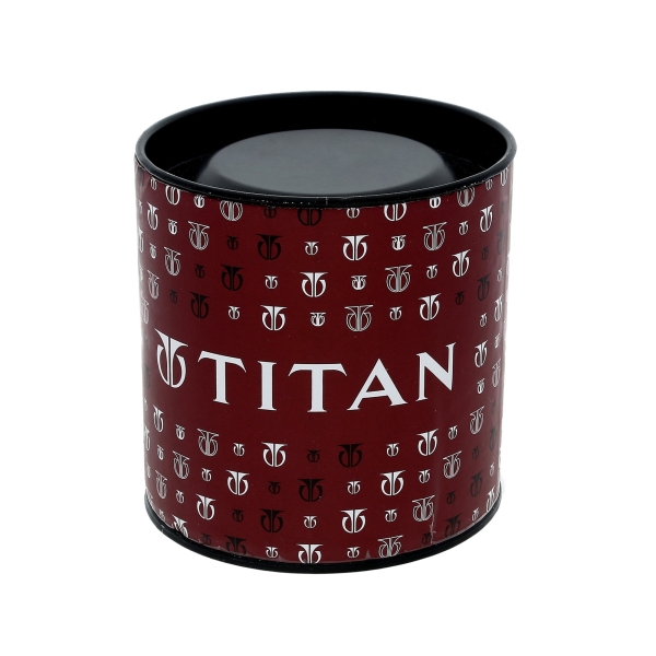 Titan Quartz Analog Champagne Dial Metal Strap Watch for Women - Image 6