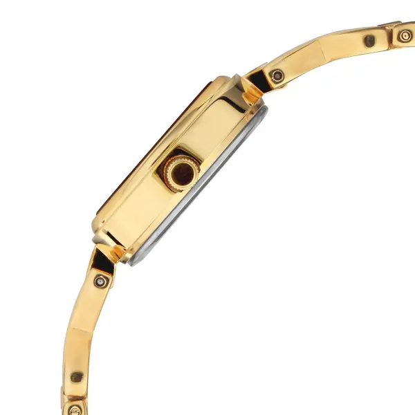 Titan Quartz Analog with Day and Date Champagne Dial Metal Strap Watch for Women - Image 3