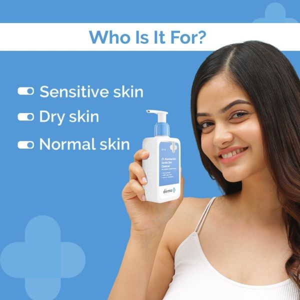 The Derma Co 2% Niacinamide Gentle Skin Cleanser (125ml) - Image 2